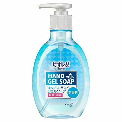 花王 ビオレu キッチン ハンドジェルソープ 無香料 (本体ポンプ 250ml)×24個