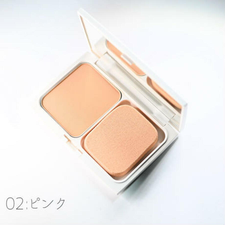 美容液成分配合 パウダーファンデーション ケース付 保湿 毛穴カバー テカリ 素肌感 抜け感 しっとり 潤いキープ 乾燥肌 敏感肌 混合肌 美肌 素肌美人 自然派 ナチュラル肌 代 30代 40代 50代 Salon Raquet De