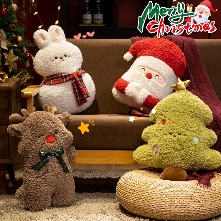 楽天市場】クリスマス ぬいぐるみ 抱き枕 サンタクロース