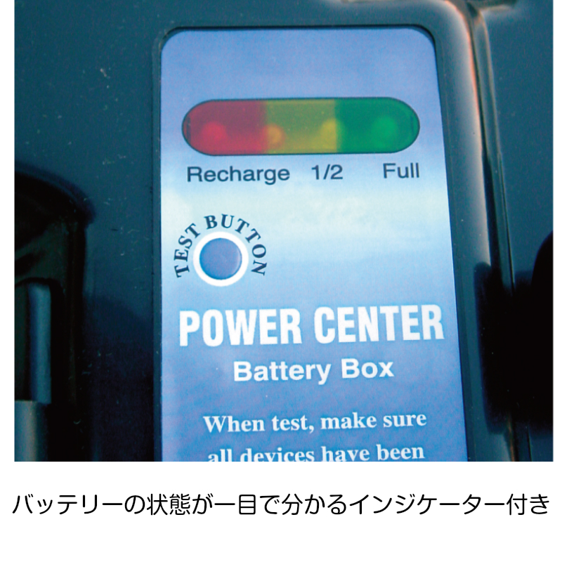 Bmo Japan バッテリーボックス バッテリー フィッシング ジャパン 釣り Usb端子 バスボート ビーエムオー インジケーター付 エレキ ボート C 1