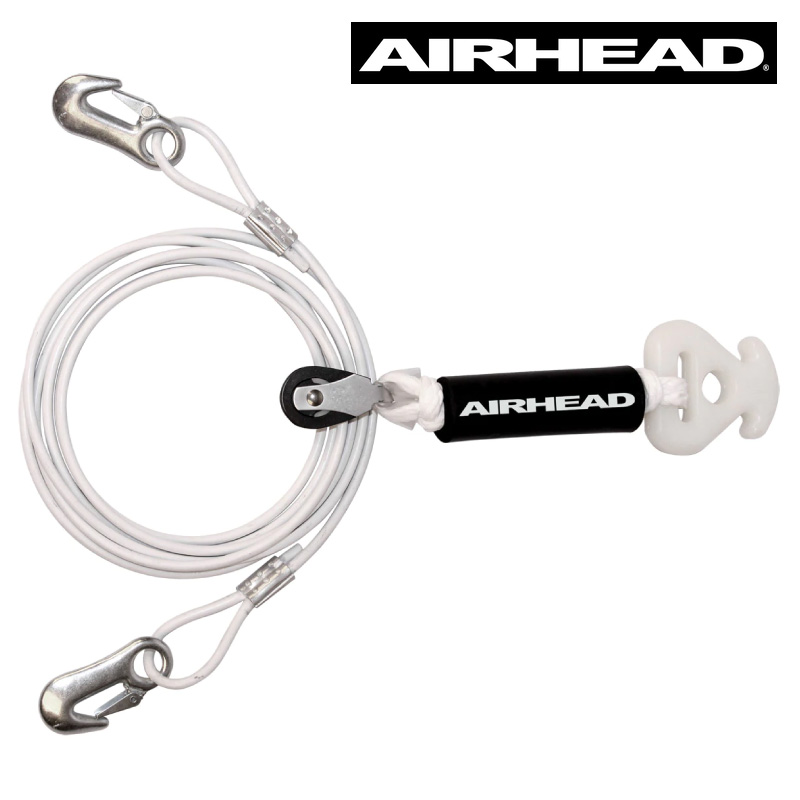 【エントリーで店内Ｐ5倍】AIRHEAD エアヘッド セルフセンタリング牽引ハーネス AHTH-9 | 1-2 ライダー 14 フィート スチール ケーブル ニーボード ウェイクボード 水上スキー トーイング