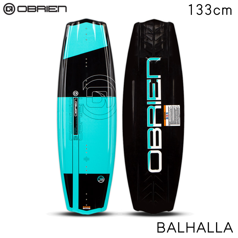 26950円 週間売れ筋 OBRIEN オブライエン ウェイクボード VALHALLA 133cm レジャー WAKE BOARD 板 本体