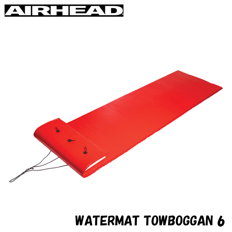 【エントリーで店内Ｐ5倍】AIRHEAD エアヘッド ウォーターマットトーボーガン 6人用 | WATERMAT Tow Boggan 6 海 海水浴 マット レジャー 昼寝 家族 プール ウォータートイ 20' x 5' x 2\