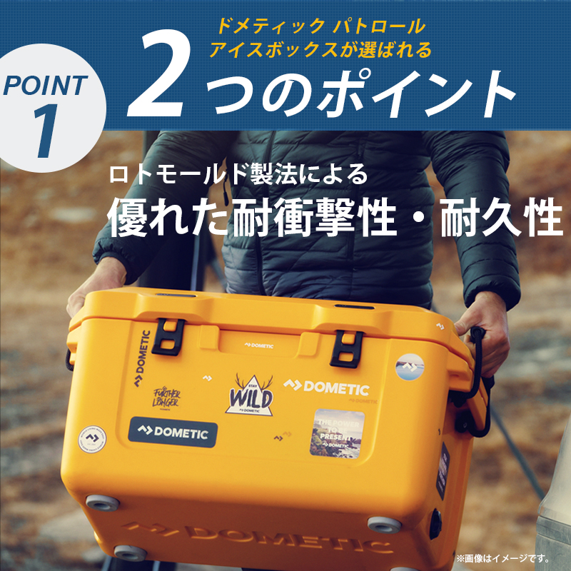 ラッピング ※ Dometic ドメティック パトロール アイスボックス 35L