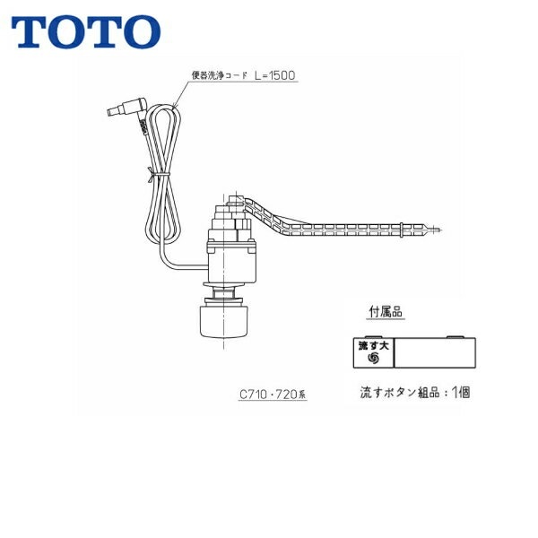 楽天市場】【平日14時まで当日出荷】TOTO TCA527 便器洗浄