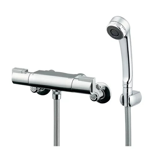 【お取り寄せ商いもの】カクダイ 水栓金具  173-224K サーモスタットシャワー専用組みあわせる栓 冷ややかさ地