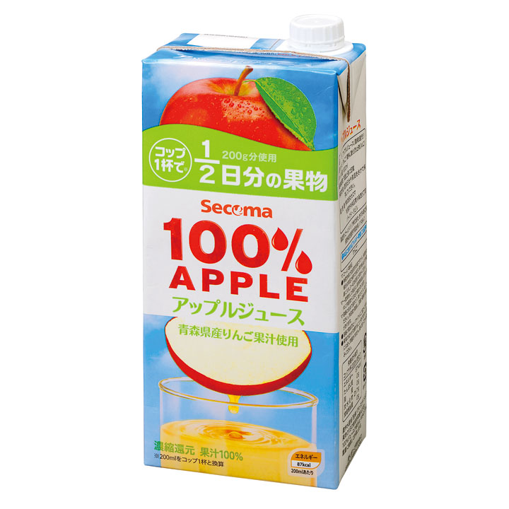 楽天市場】セイコーマート Secoma りんごジュース500ml 24本入 セコマ