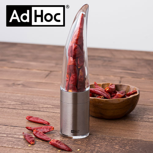 楽天市場】AdHoc アドホック 唐辛子ミル チリペッパー ハーブ 挽き立て