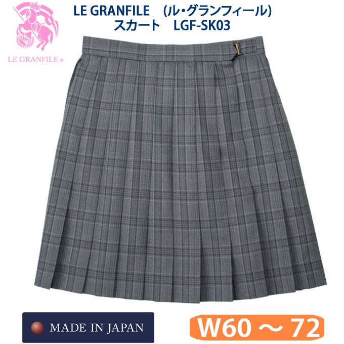 【楽天市場】制服 スクール スカート チェック 学生服 LGF-SK02