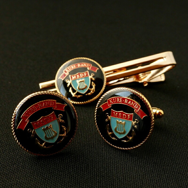 自衛隊　幹部学校　任官記念ネクタイピン　カフス　セット　非売品 自衛隊 幹部学校 任官記念ネクタイピン カフス セット 非売品の