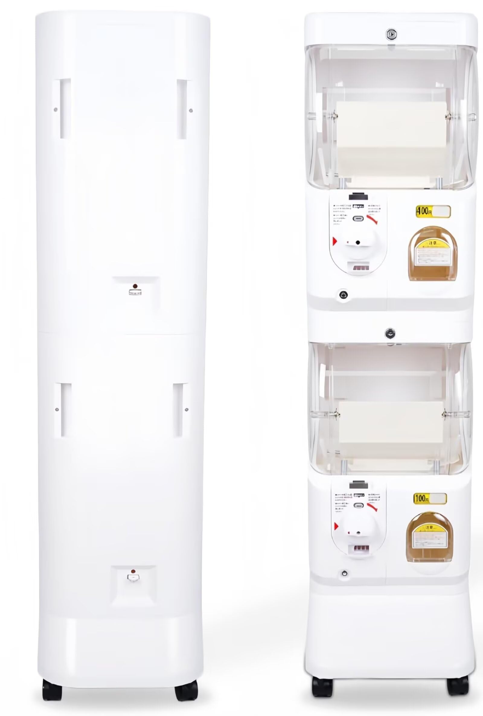 楽天市場】ガチャマシーン スパイラックス2 ホワイト 新品本体 100円玉