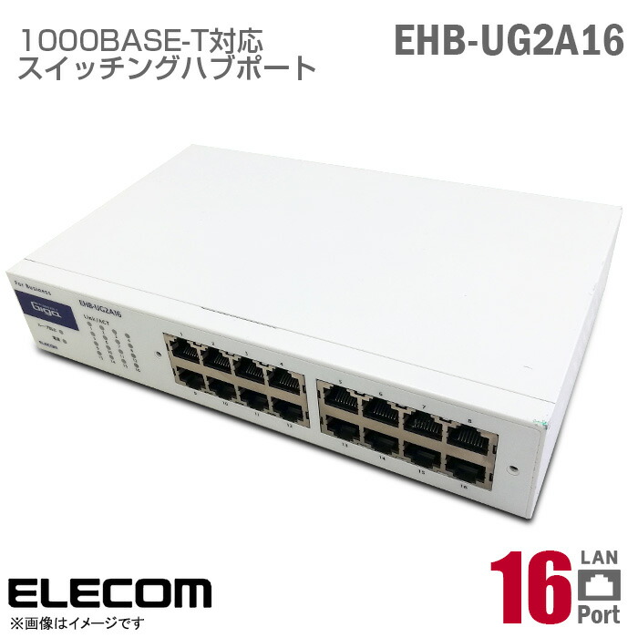 楽天市場】[未使用・良品] エレコム 1000BASE-T対応