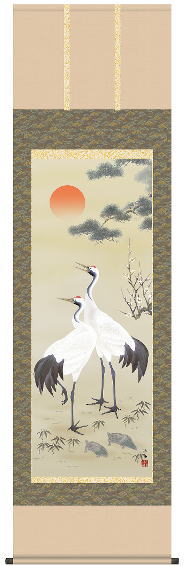 楽天市場】掛け軸 十二支守護霊符之図 （三宅英斎） 送料無料 【掛軸