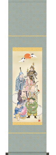 楽天市場】掛け軸 十二支守護霊符之図 （三宅英斎） 送料無料 【掛軸