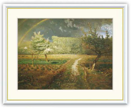 絵画 名画 巧芸画 アート額縁 額絵 洋画 春 ミレー 11,390円