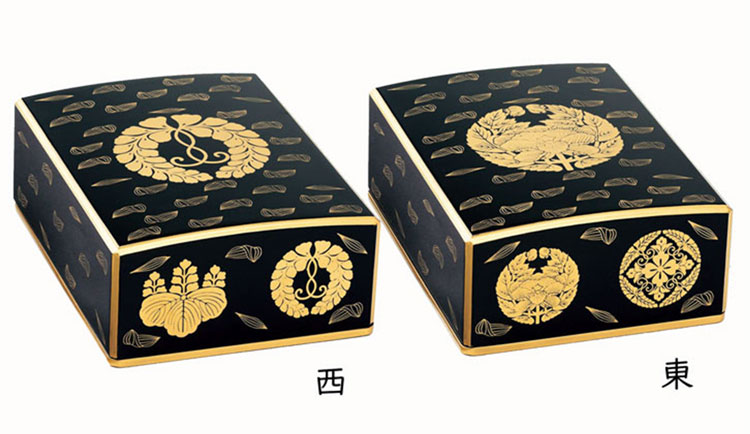 和讃箱 木製 散蓮 西 東