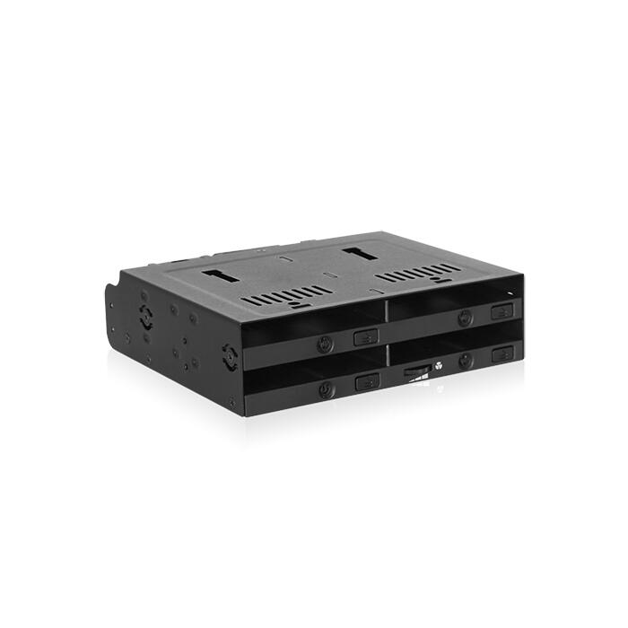 毎日がバーゲンセール MB014SP-B flexiDOCK リムーバブルケース 1 x 5インチベイ に 4 2.5 インチ SAS SATA  HDD SSD 搭載 ICYDOCK whitesforracialequity.org