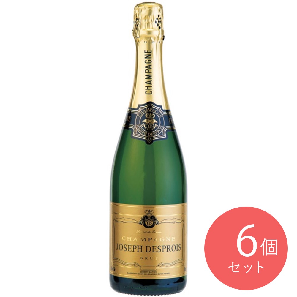 【送料込み】シャンパーニュ ジョセフ デプロワ 750ml×6本