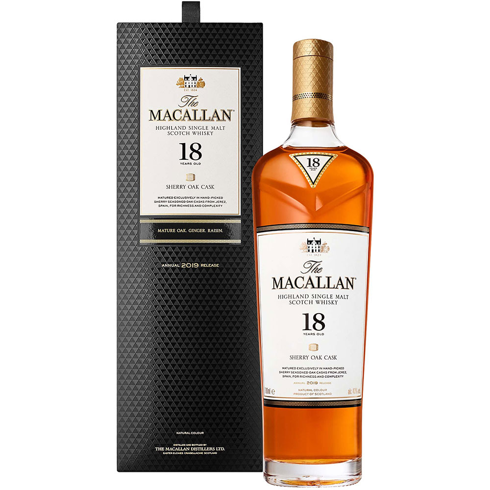 【箱付】シングルモルトウィスキー マッカラン18年 700ml｜成城石井 店