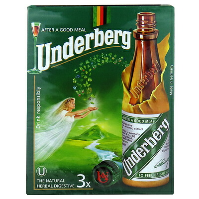 【希少】Underberg ウンダーベルグ　トランク缶入　13本入　ドイツ ichiishop_8139634