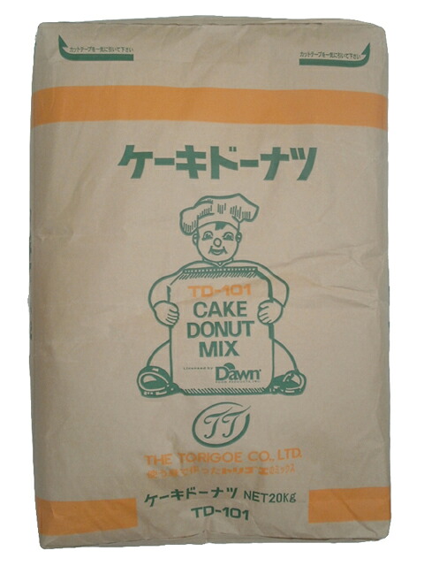 【鳥越製粉】TD-101 ケーキドーナツ 20kg＜ミックス粉＞