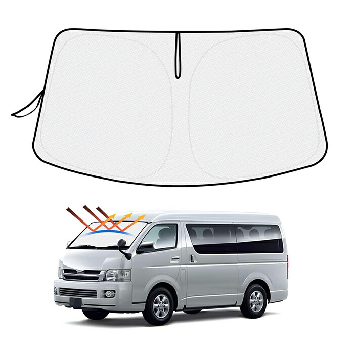 楽天市場】【送料無料】 ワンタッチ 折り畳み式 フロント サンシェード