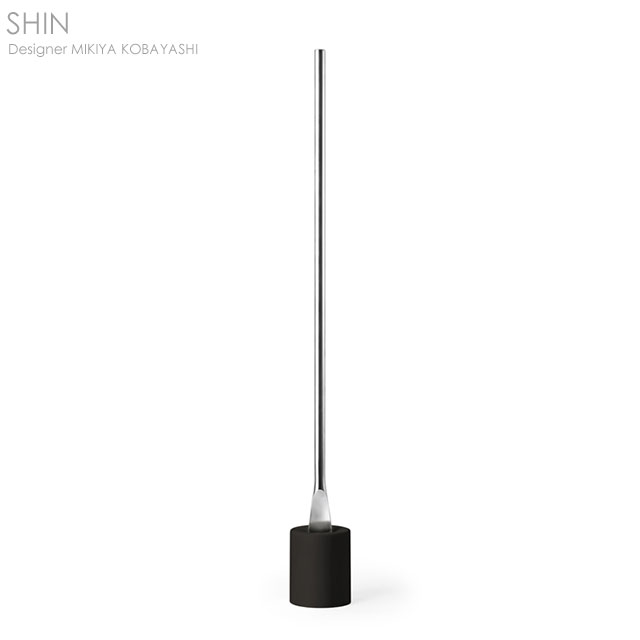 芯 SHIN 靴べら うす暗い薄墨色