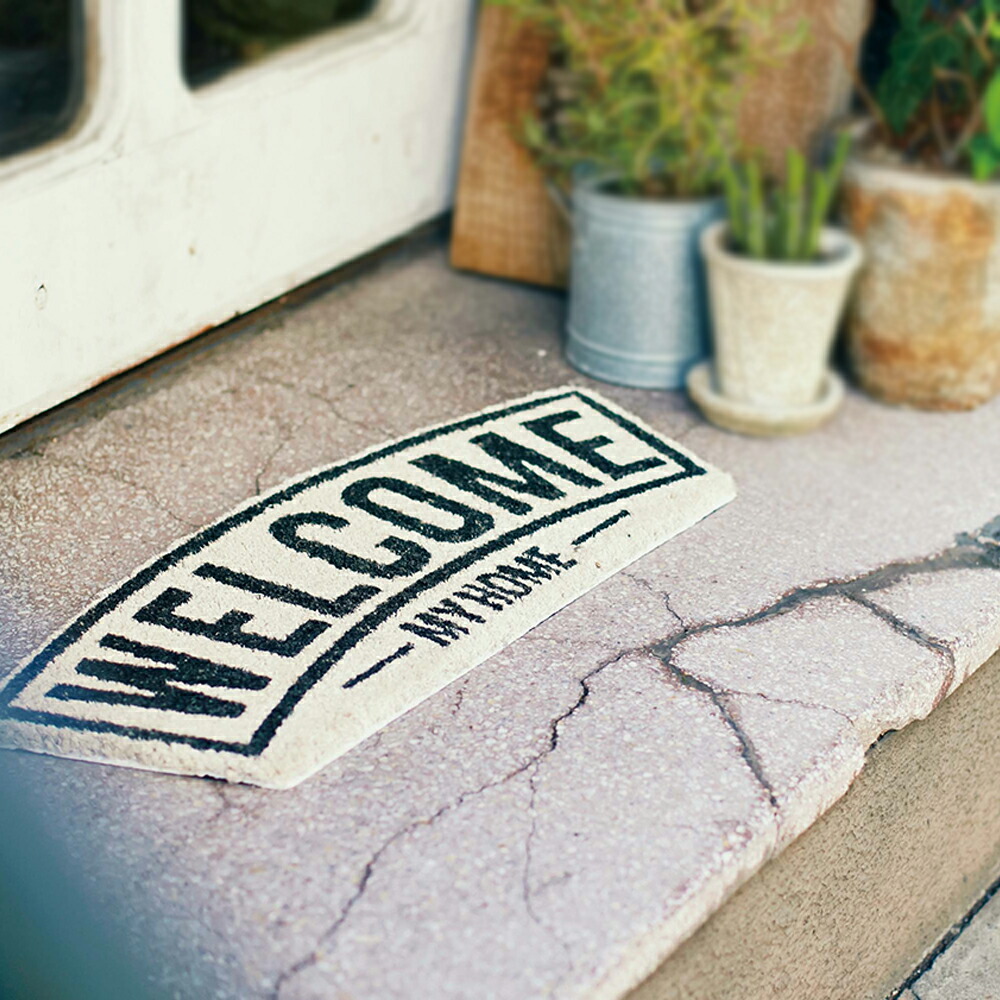 楽天市場 玄関マット 屋外 コイヤーマット モチーフ おしゃれ ガーデン ベランダ かわいい 一人暮らし カフェ バルコニー レトロ テラス インテリア 薄型 玄関マット エントランスマット ドアマット 足元マット エントランス マット 小さめ テラスマット 玄関 マット