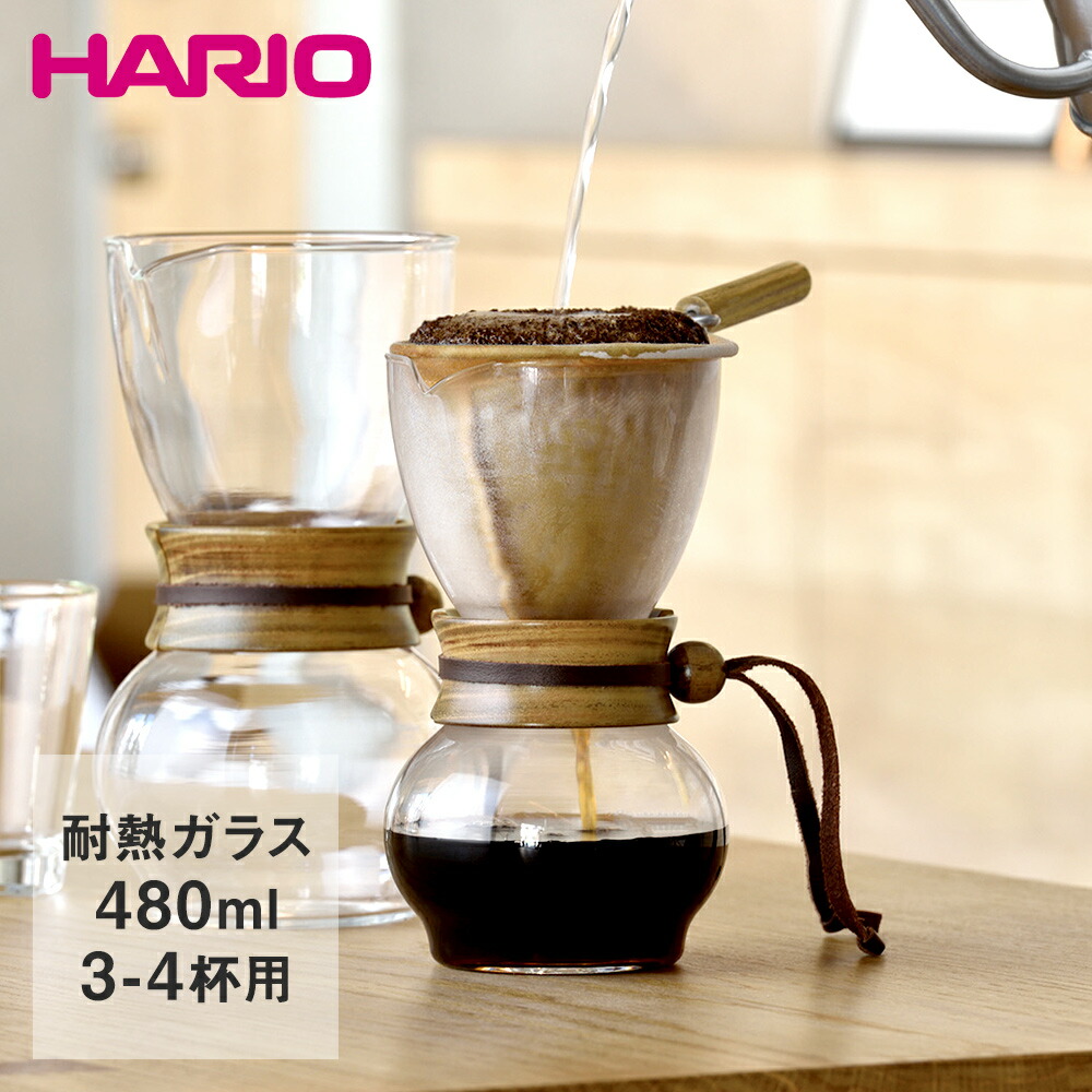 楽天市場】HARIO式 耐熱 ガラス コーヒー ドリッパーサーバー セット