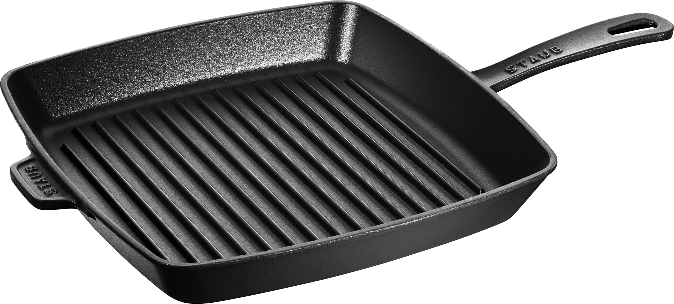 staub ストウブ 「 アメリカングリル 30cm ブラック」 鉄 フライパン ホーロー IH対応【日本正規販売品】 40501-107 American grill square