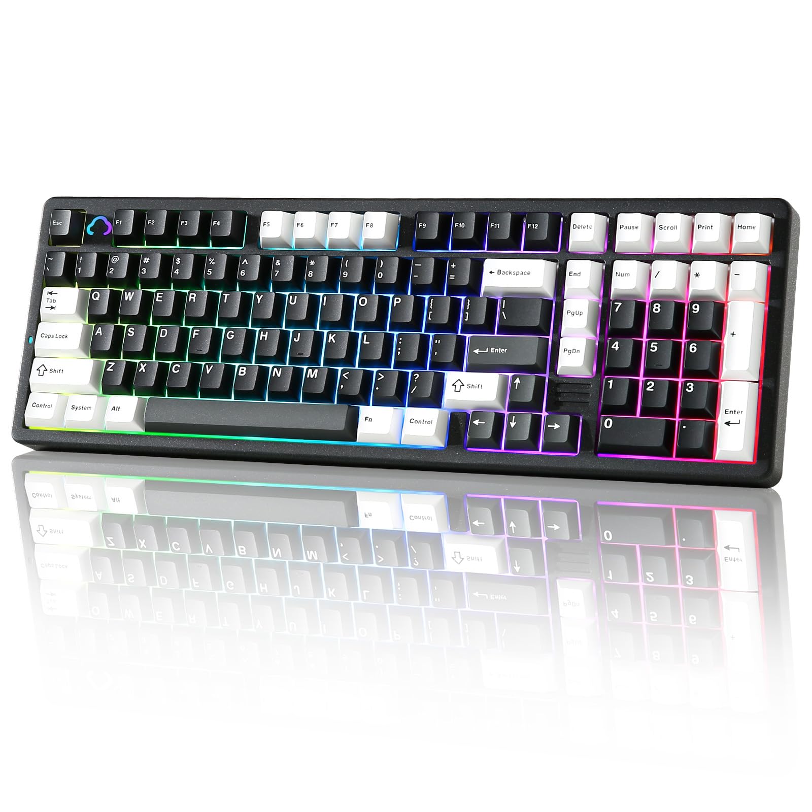 楽天市場】YUNZII AL98 QMK/VIA ワイヤレス メカニカルゲーミング