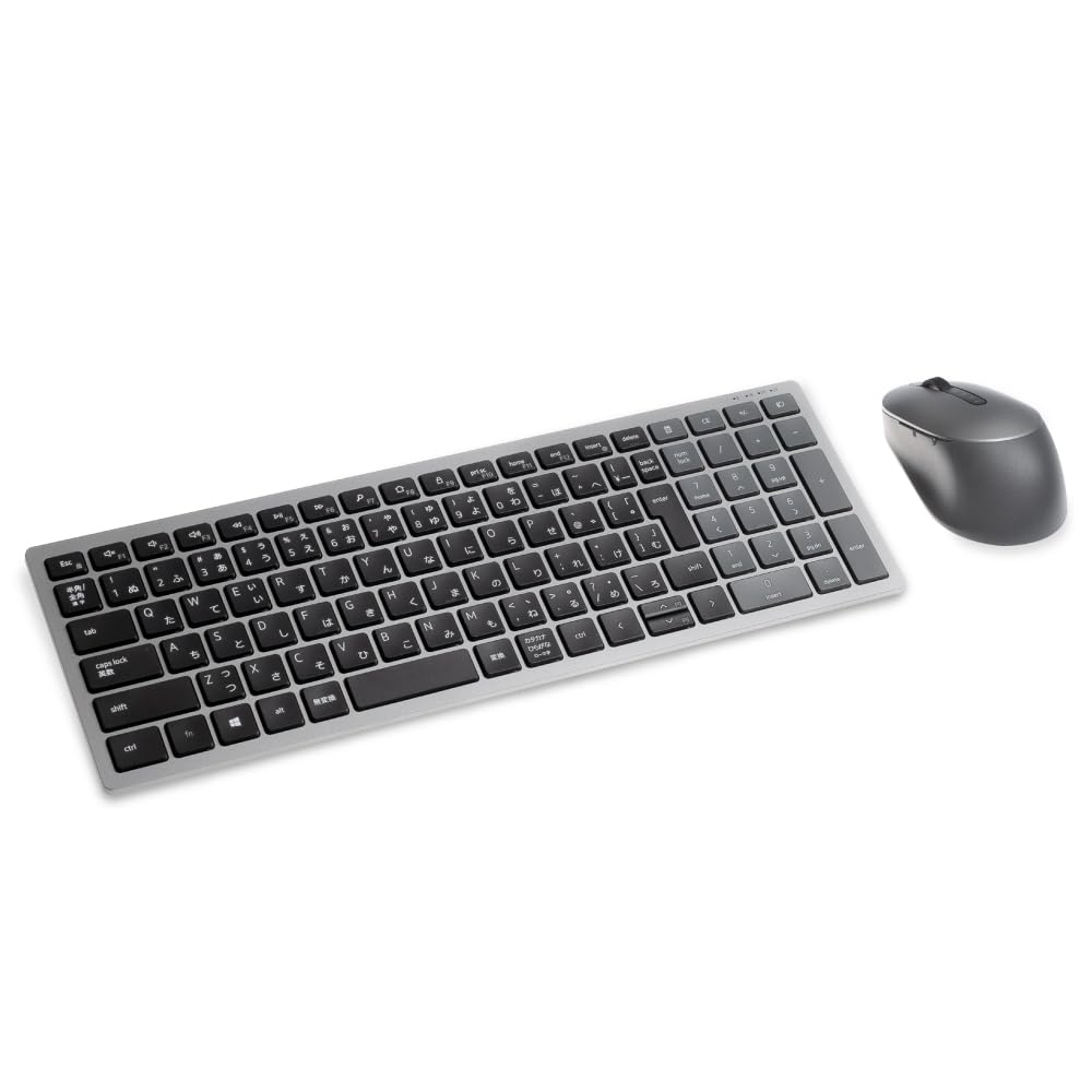 Dellマルチデバイス ワイヤレス キーボードおよびマウス セット KM7120W