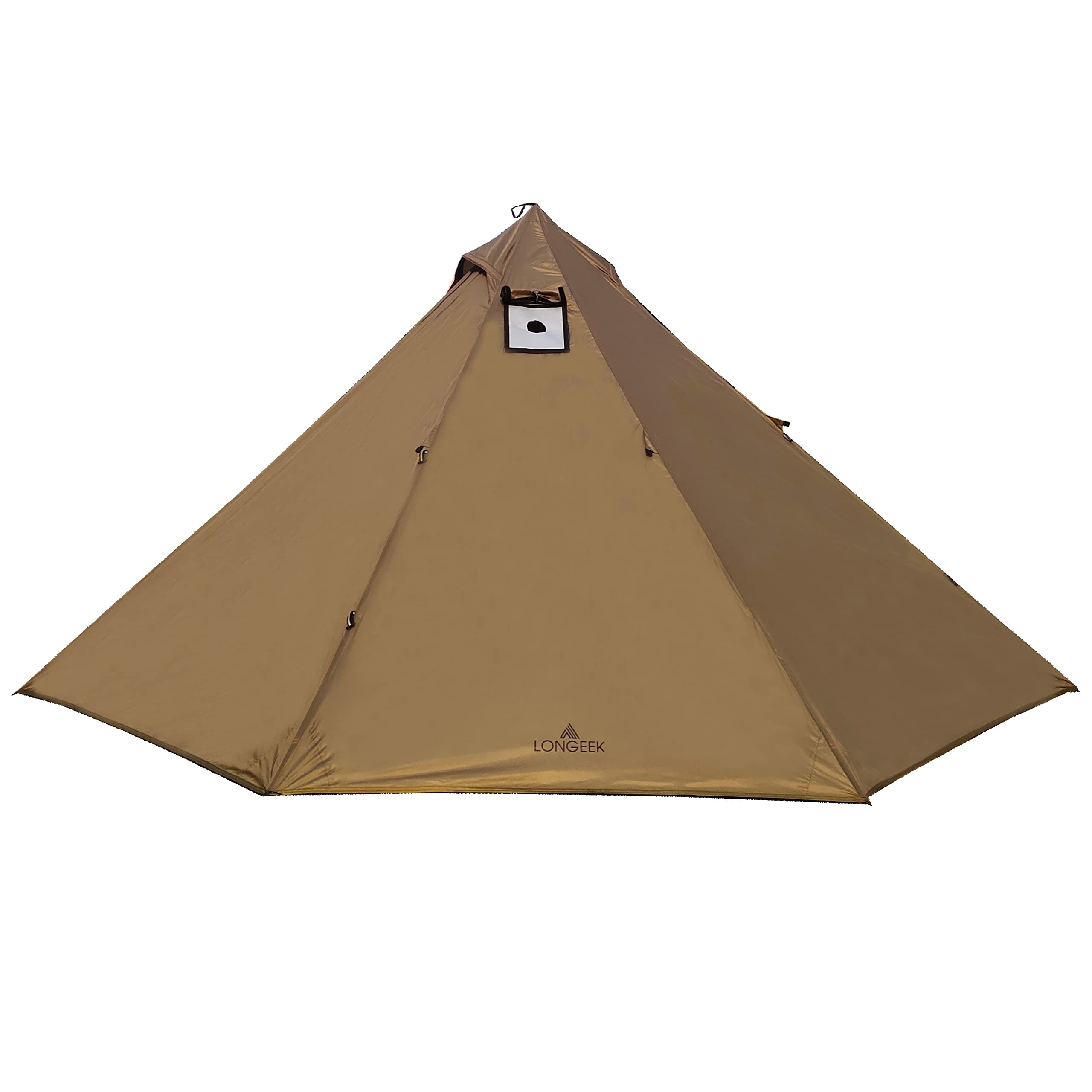 Longeek 4 Person Camping Tent 4 Seasons Backpacking Ultralight Easy Up Hot Teepee|生活応援ショップ 店