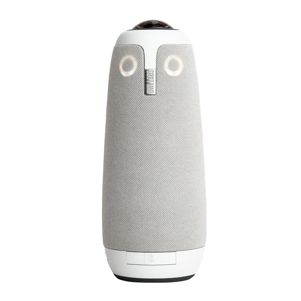 ソースネクスト |（最新）Meeting Owl 3（ミーティングオウル 3） MTW330| ウェブカメラ web会議用 360°カメラ マイク スピーカー搭載 AI自動フォーカス