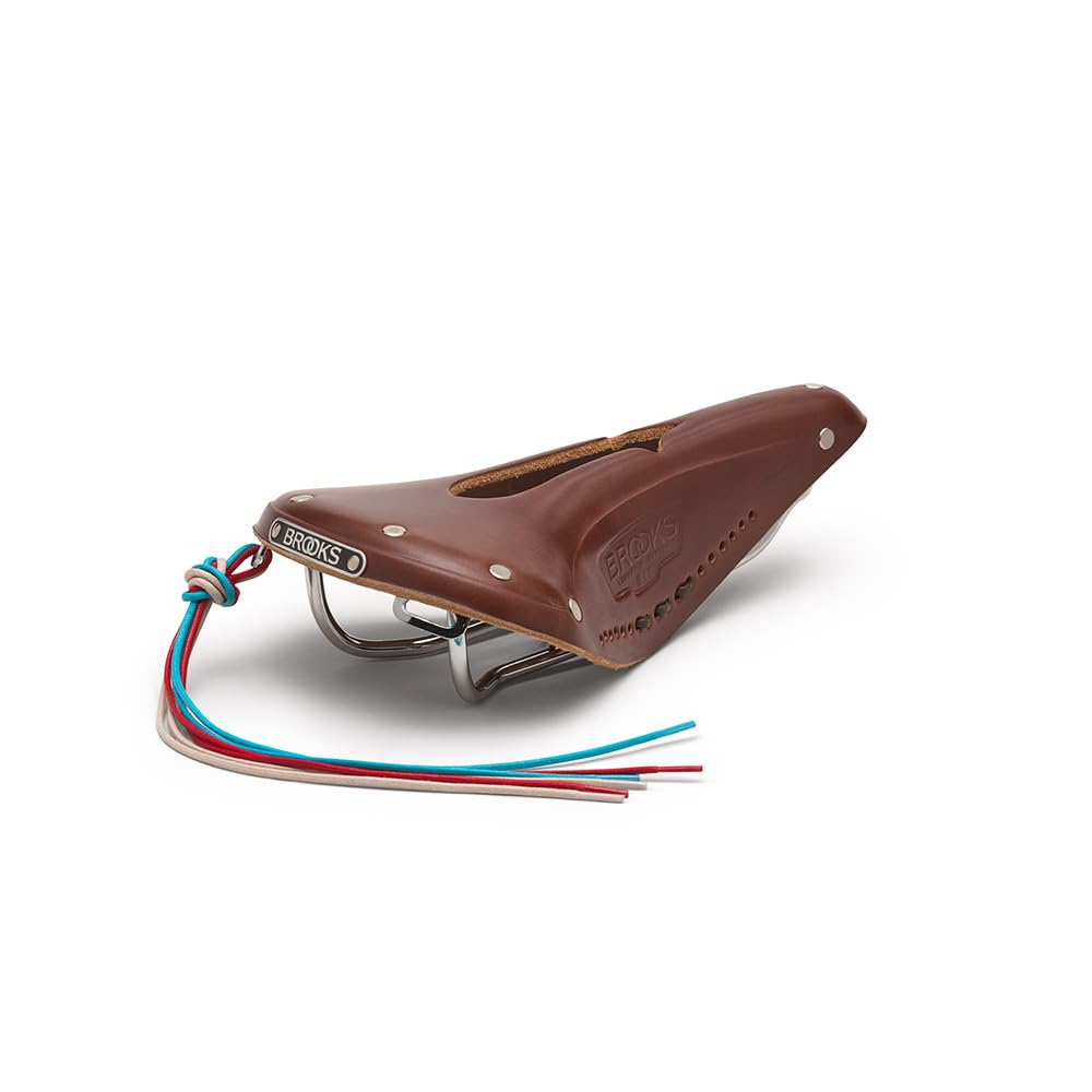 BROOKS(ブルックス) レザーサドル 穴空け加工を施した伝統のクラシックモデル B17 IMPERIAL CHROME A.BROWN|生活応援ショップ 店
