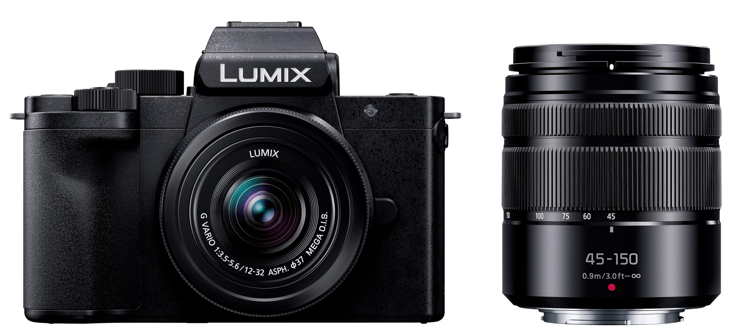 パナソニック(Panasonic) 小型・軽量ミラーレス一眼カメラ ルミックス ダブルズームレンズキット ブラック DC-G100DW-K|生活応援ショップ 店