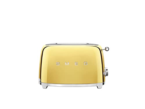 【日本正規品】SMEG スメッグ トースター（2枚焼） (ゴールド)｜生活応援ショップ　店 30,588円