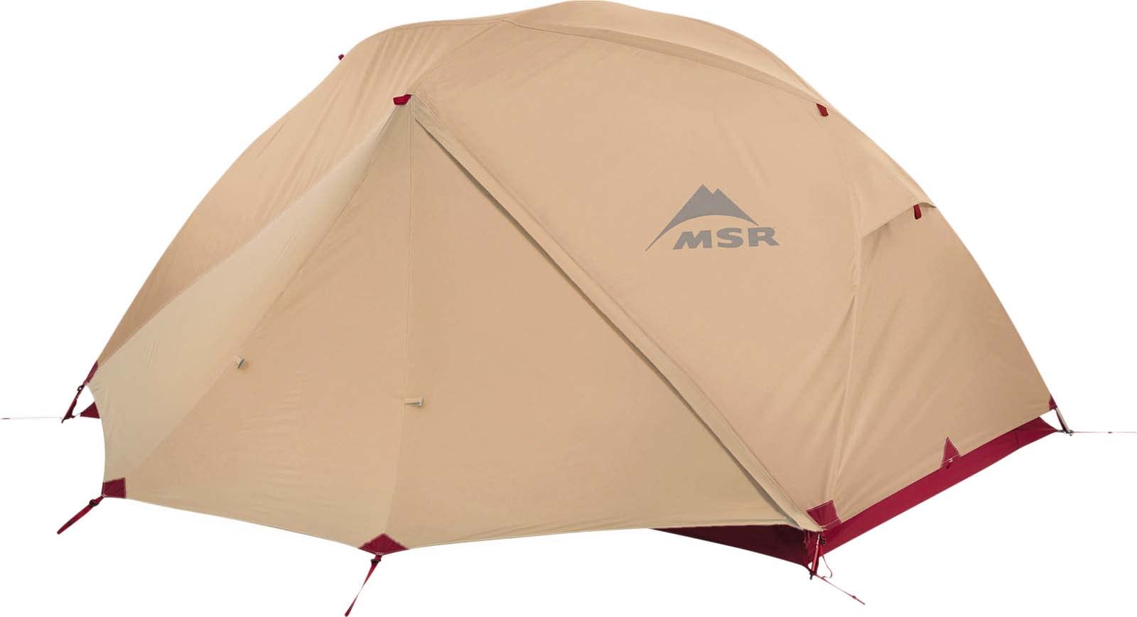 エムエスアール(MSR) アウトドア キャンプ 登山 バックパッキングテント グランドシート(フットプリント)付 エリクサ-2 タン (2人用) タン 軽量 【日本正規品】 37073
