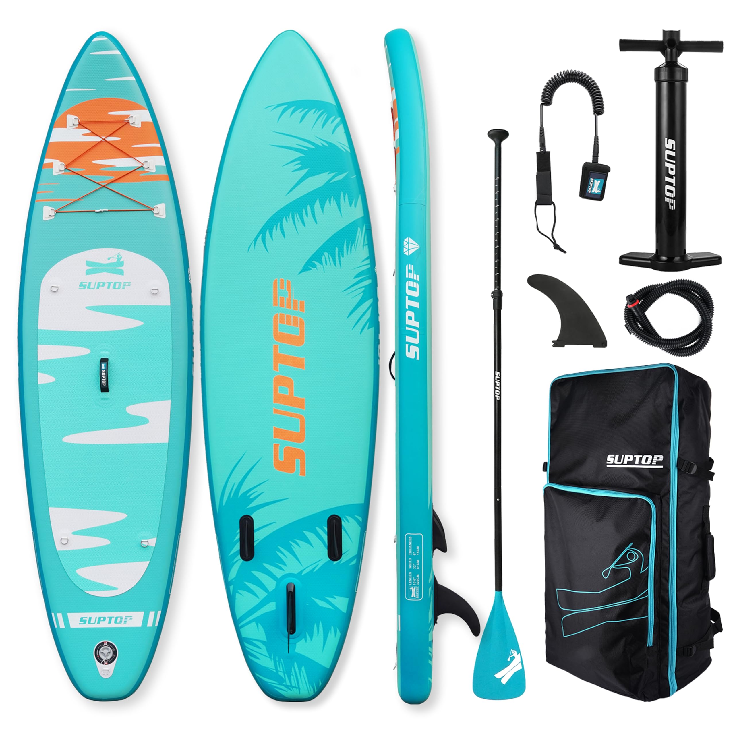 SUPインフレータブルサーフボード SUPボード スタンドアップパドルボード 長320cm 幅81cm 厚15cm フィットネスやフィッシングに適したボードNew-DQ
