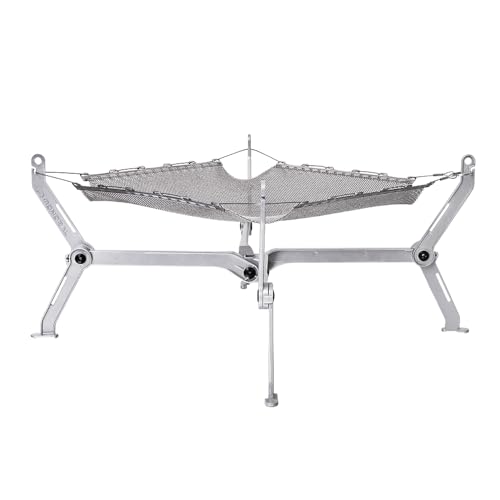 MONORAL (モノラル) コンパクト焚き火台 ワイヤフレーム ソリッドラージ (耐荷重10kg) MT-0118 (Large)