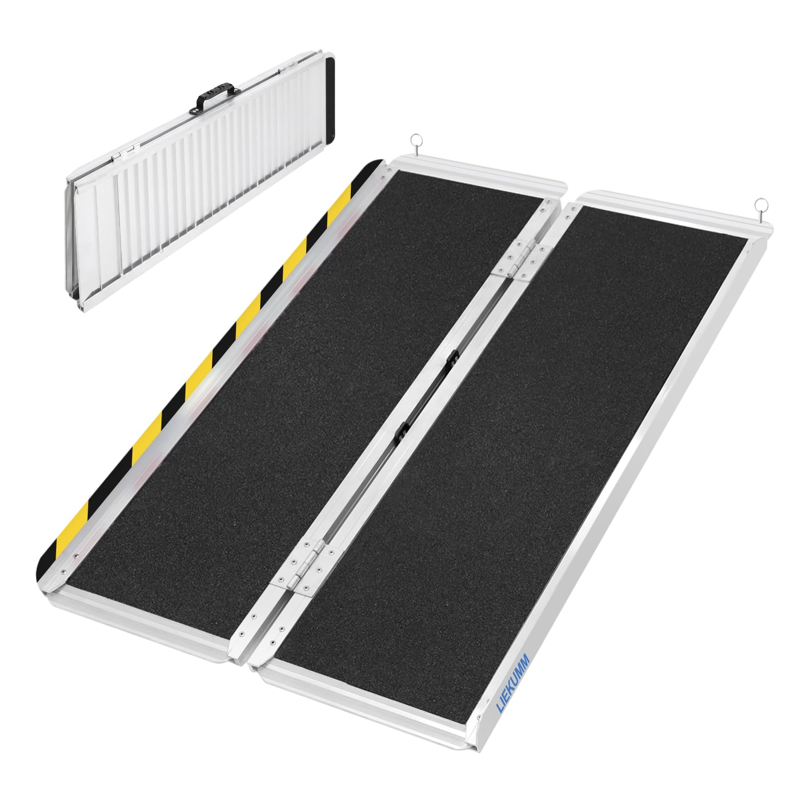 楽天市場】LIEKUMM 車椅子スロープ アルミスロープ 長さ61*幅75.5cm 耐