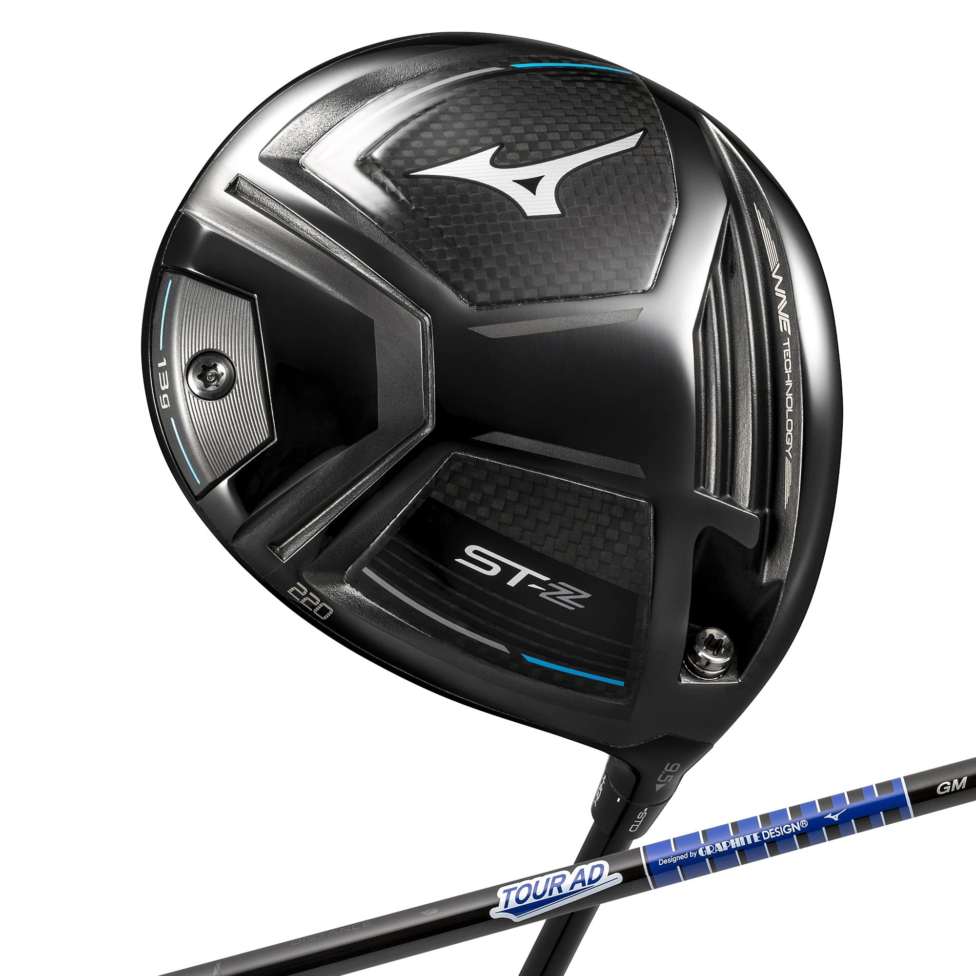 MIZUNO - 新品 ミズノ ST-Z ドライバー 9.5 S TOUR AD GM-200 D ST-Z ドライバー(TOUR AD GM-200 D カーボンシャフト付)｜ゴルフ