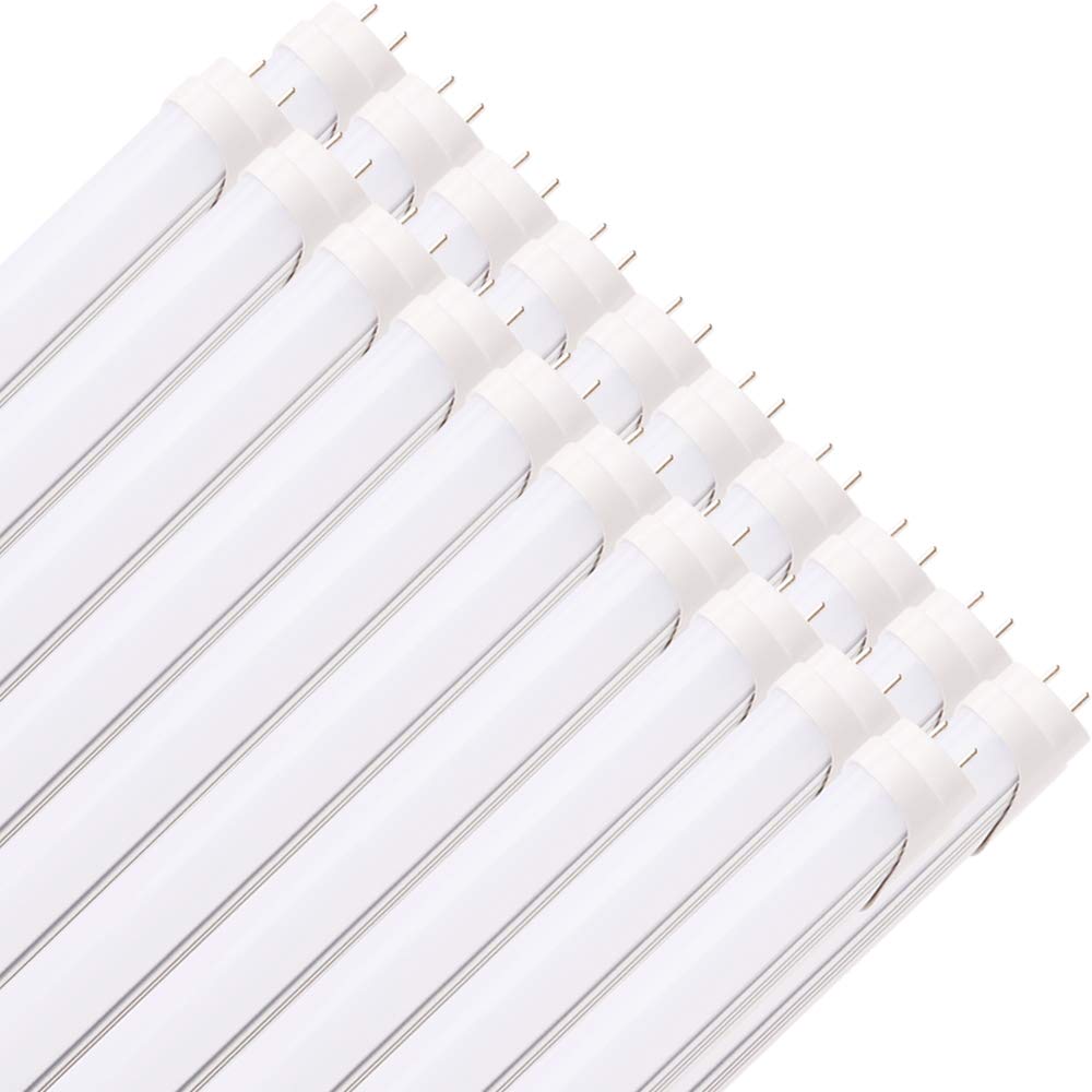 led螢光灯 40W形 2600LM 使い果たすワット数18W 昼光色6000K T8直管 120糎 1198粍 G13口金 高温発光式工事不必要 響動めき受け答え ラジオ受信機併用可 ECO エコ 身寄り 執務室 授業時間に当て嵌める PL埋め合わせ結果責任保険証券相交わる済み 20本