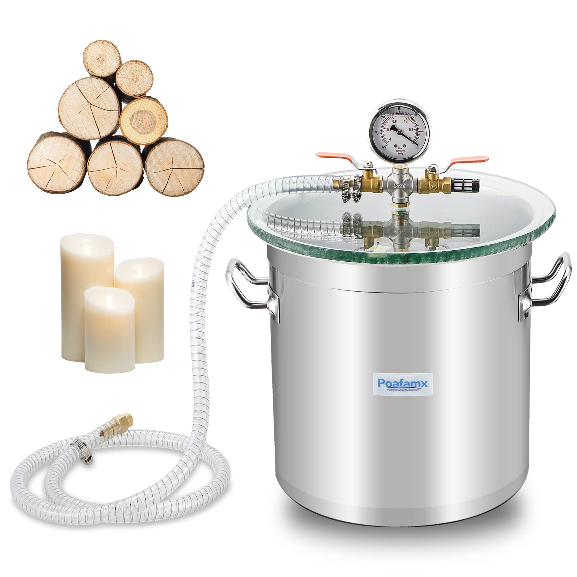 楽天市場】BACOENG 2L 真空チャンバーキットです 樹脂脱気真空