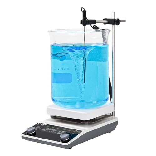 LACHOI マグネチックスターラー 50-2000RPM 磁気攪拌機 MAX攪拌容量20L(H?O) 加熱可能 速度調整可能 回転子付き 磁気ミキサー タイミング設定可能 マグネットスターラー 研究用 実験室 日本語説明書付き マグネットスターラー|生活応援ショップ 店
