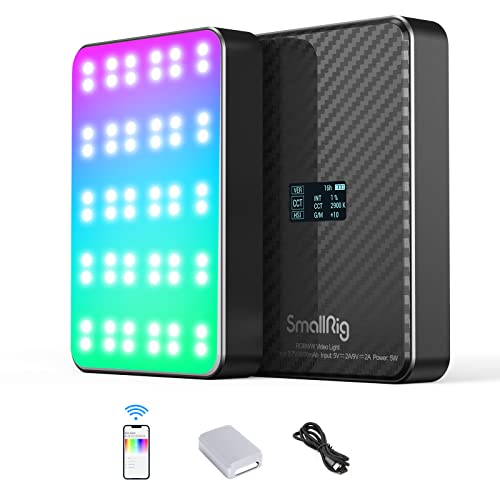 RGBビデオライト, SmallRig RM75 磁気 RGBビデオライト インテリジェントフィルライト 3290