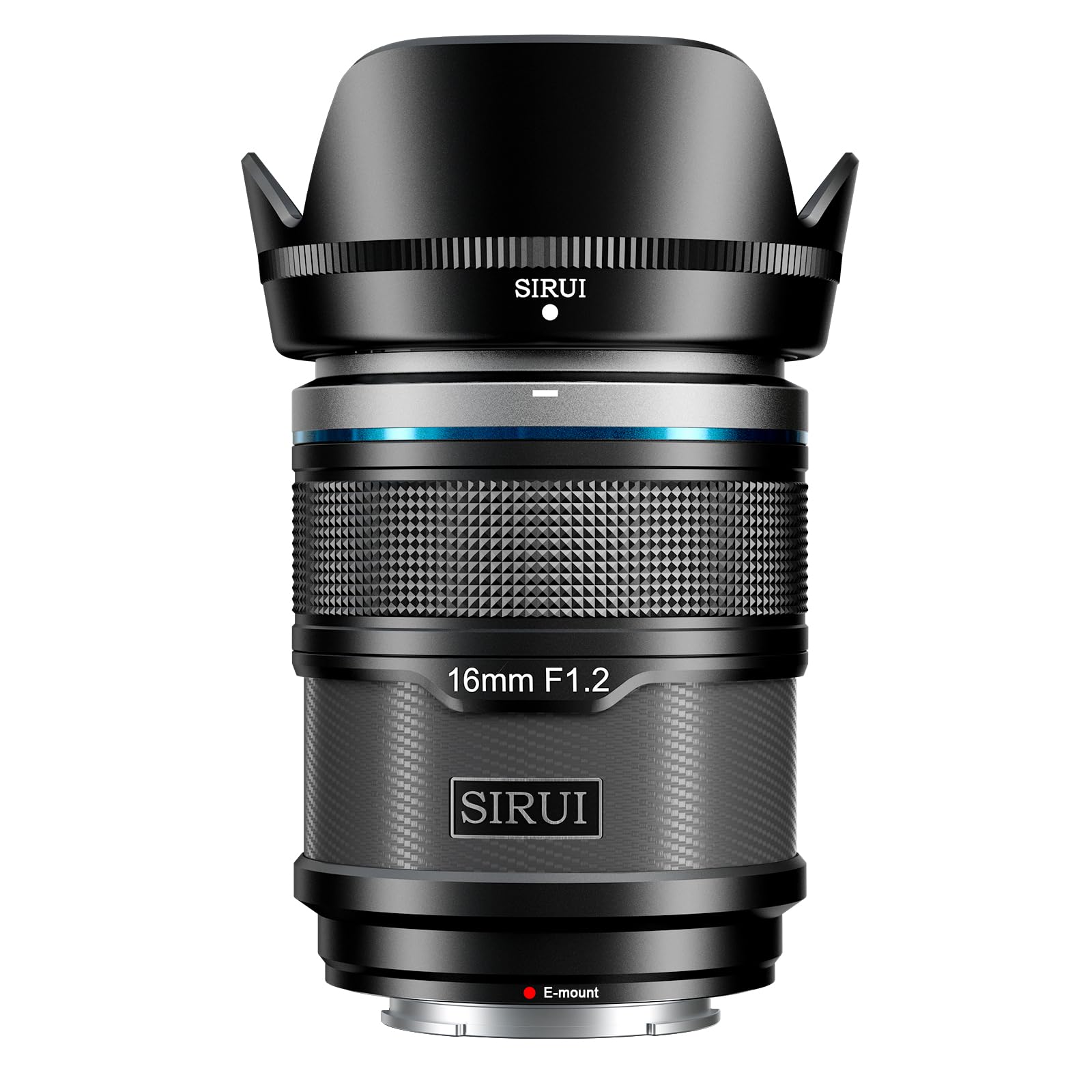 SIRUI Sniper 16mm オートフォーカスレンズ、F1.2 広角 APS-C カメラレンズ、A5 A6 A7 FX A9 ZV-E シリーズ用 (E マウント、ブラック)