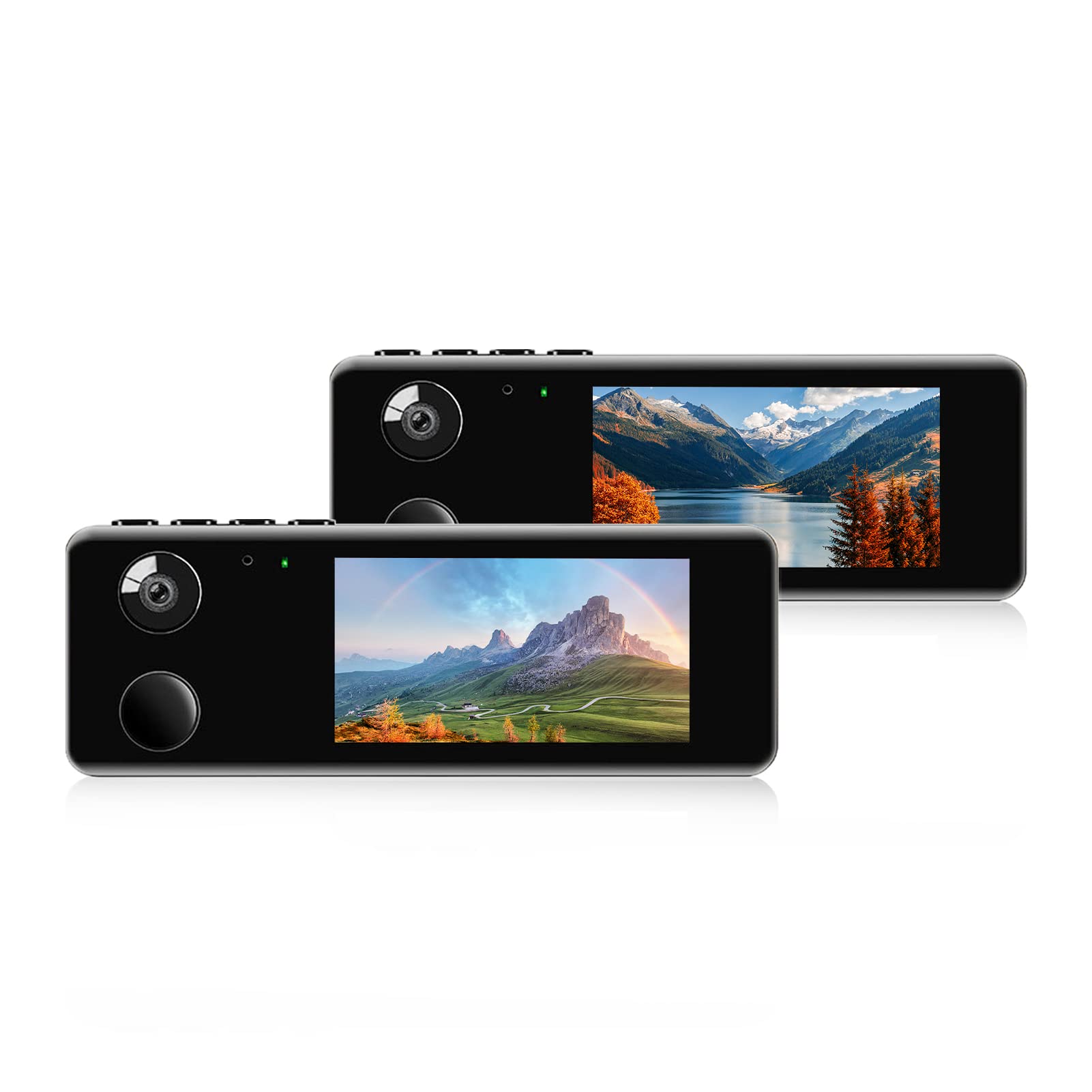 CAMMHD 1440P バッジボディカメラ 64GB ワンタッチ録画と録音 小型カメラ 1450mAh 8時間連続使用 1.9in画面 ループ録画 フィールド再生 犯罪予防 に適しサービス業 警察 警備員 銀行 航空 ビジネス会議などの場合｜生活応援ショップ　店