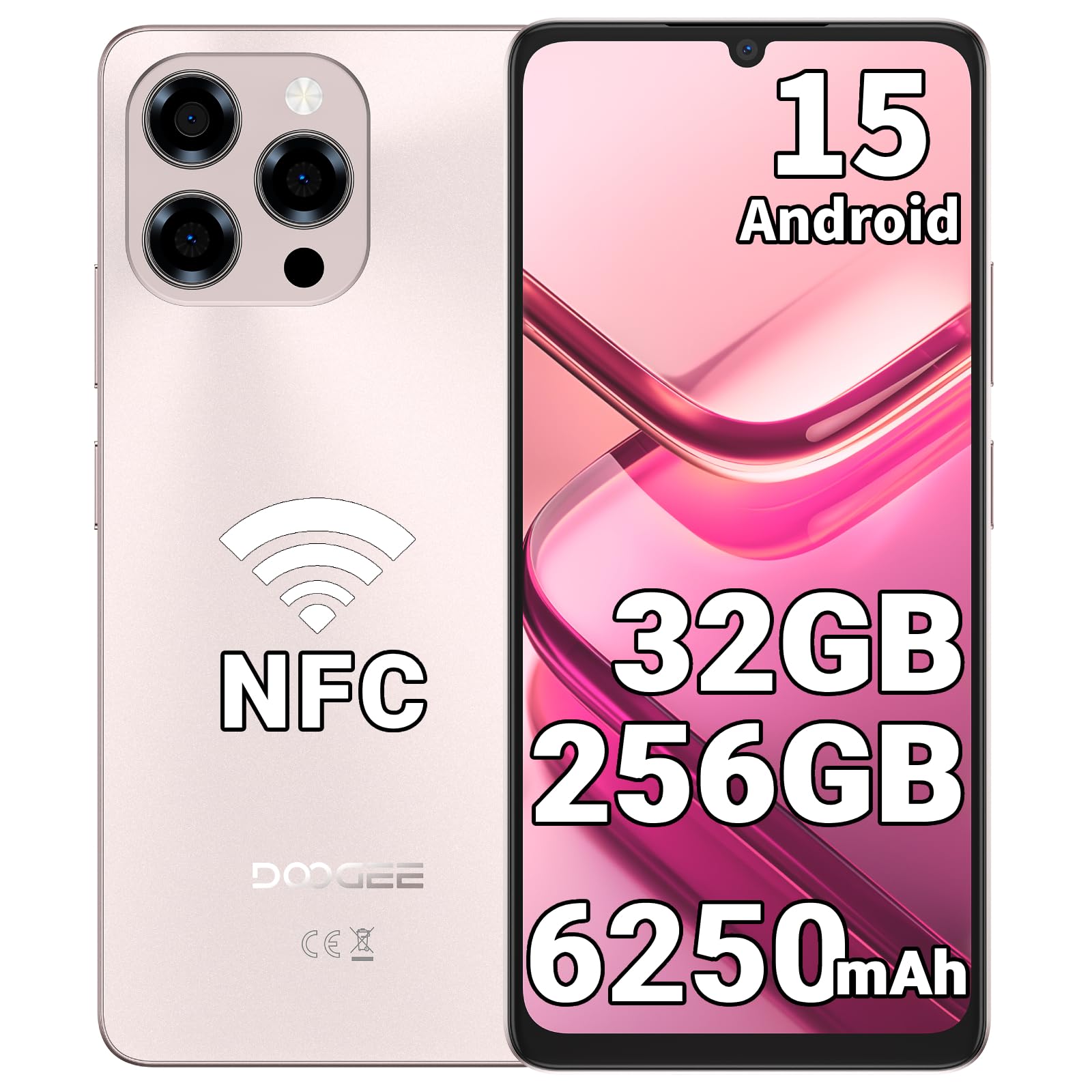 楽天市場】DOOGEE N58 Android 16 スマホ、32GB+128GB 2TB拡張