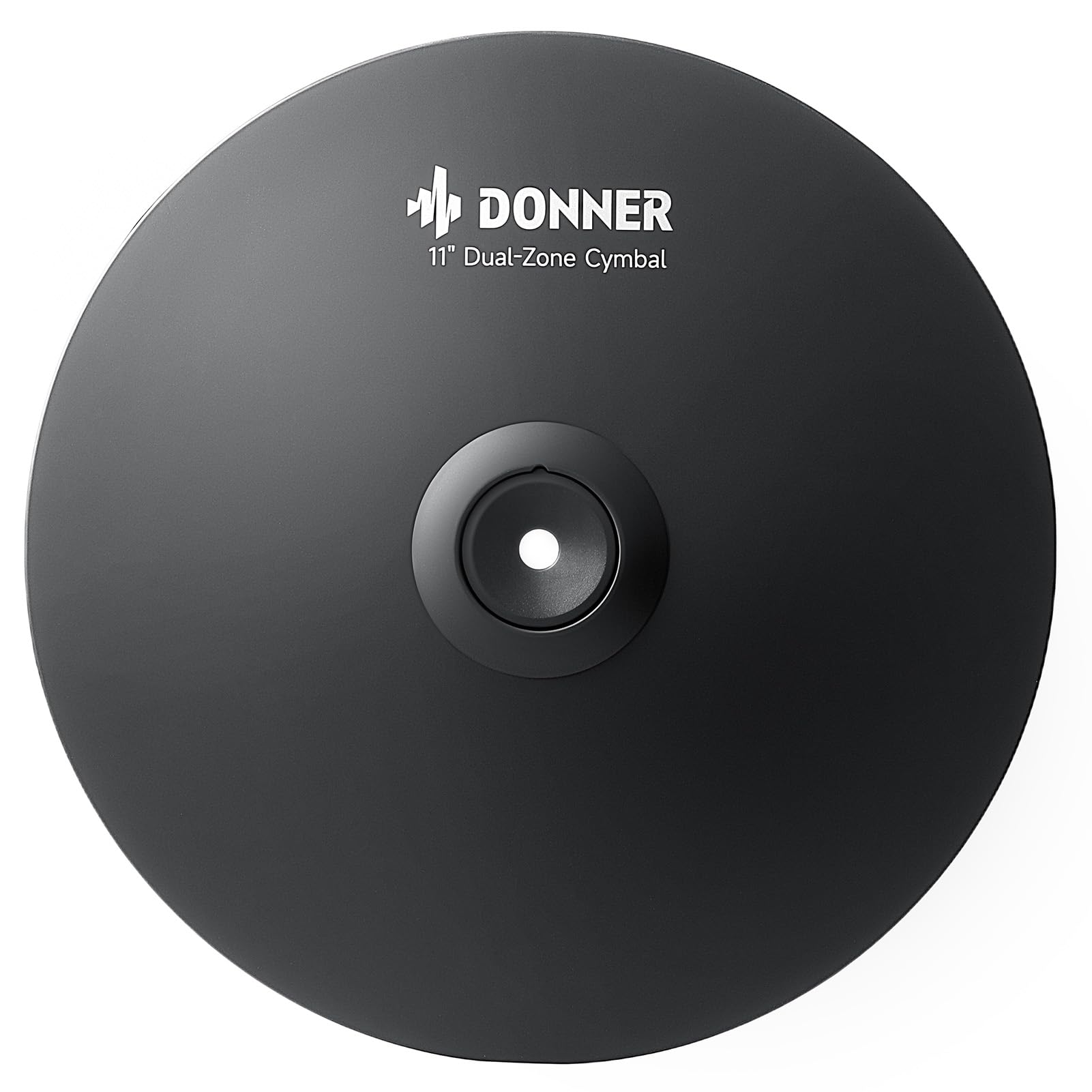 Donner シンバルパッド 11インチ 電子ドラム 拡張ミュートパッド デュアルゾーン クラッシュシンバル 電子ドラムアクセサリー CYB-11D｜生活応援ショップ　店